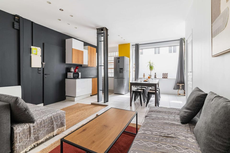 Appartement familial proche des commerces - 8P Apartment in Paris