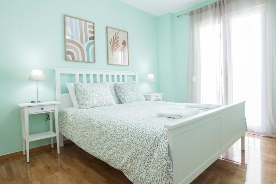 Brand New Spacious 3 Bd Home in Trendy Kipseli Apartment in Athens