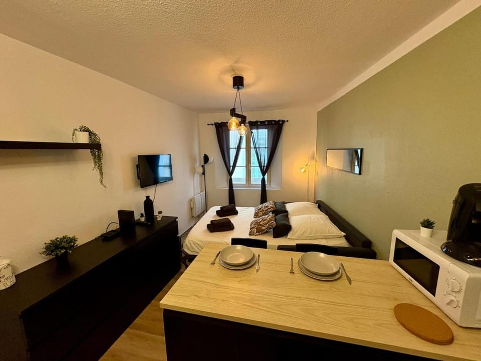 Coffee/tea facilities, Kitchen or kitchenette, Photo of the whole room, Bedroom