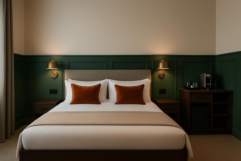 Photo of the whole room, Bedroom