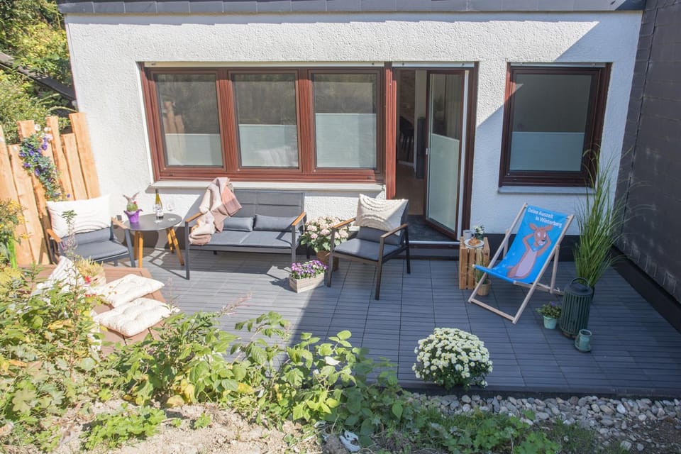 Property building, Patio