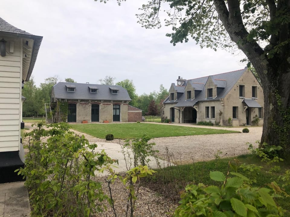 Property building, Garden view
