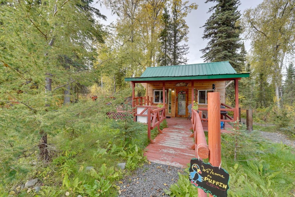 Fish, Hike & Explore: Lakefront Cabin in Soldotna Cabin in Ridgeway