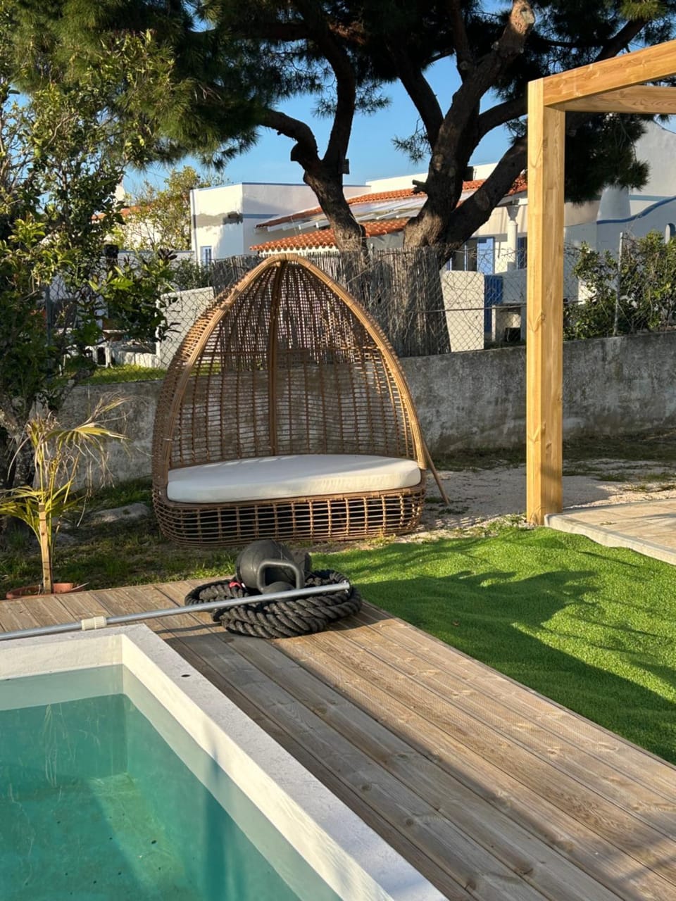 Garden, Garden view, Pool view, sunbed