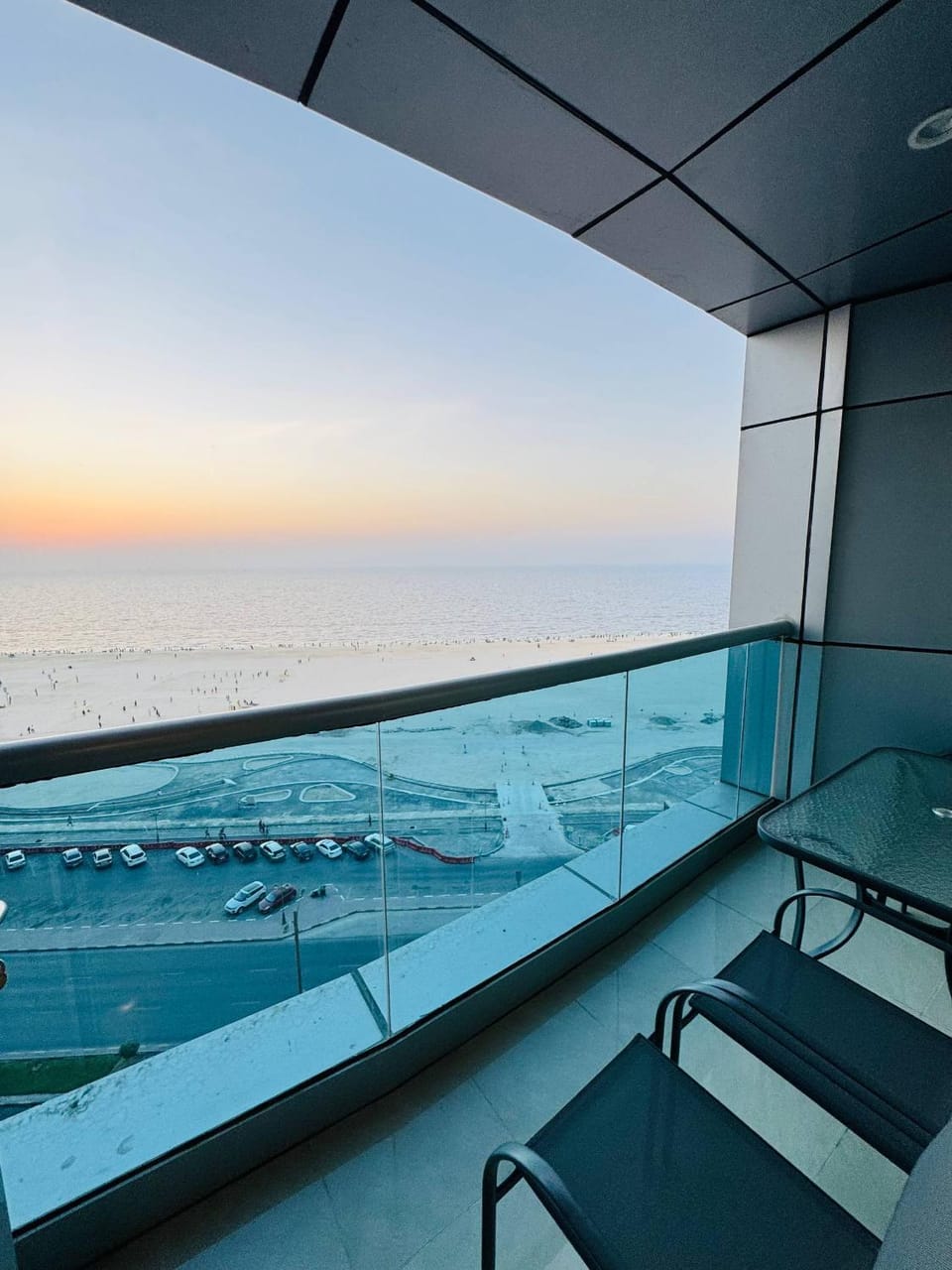 View (from property/room), Balcony/Terrace, Sea view, Sunset