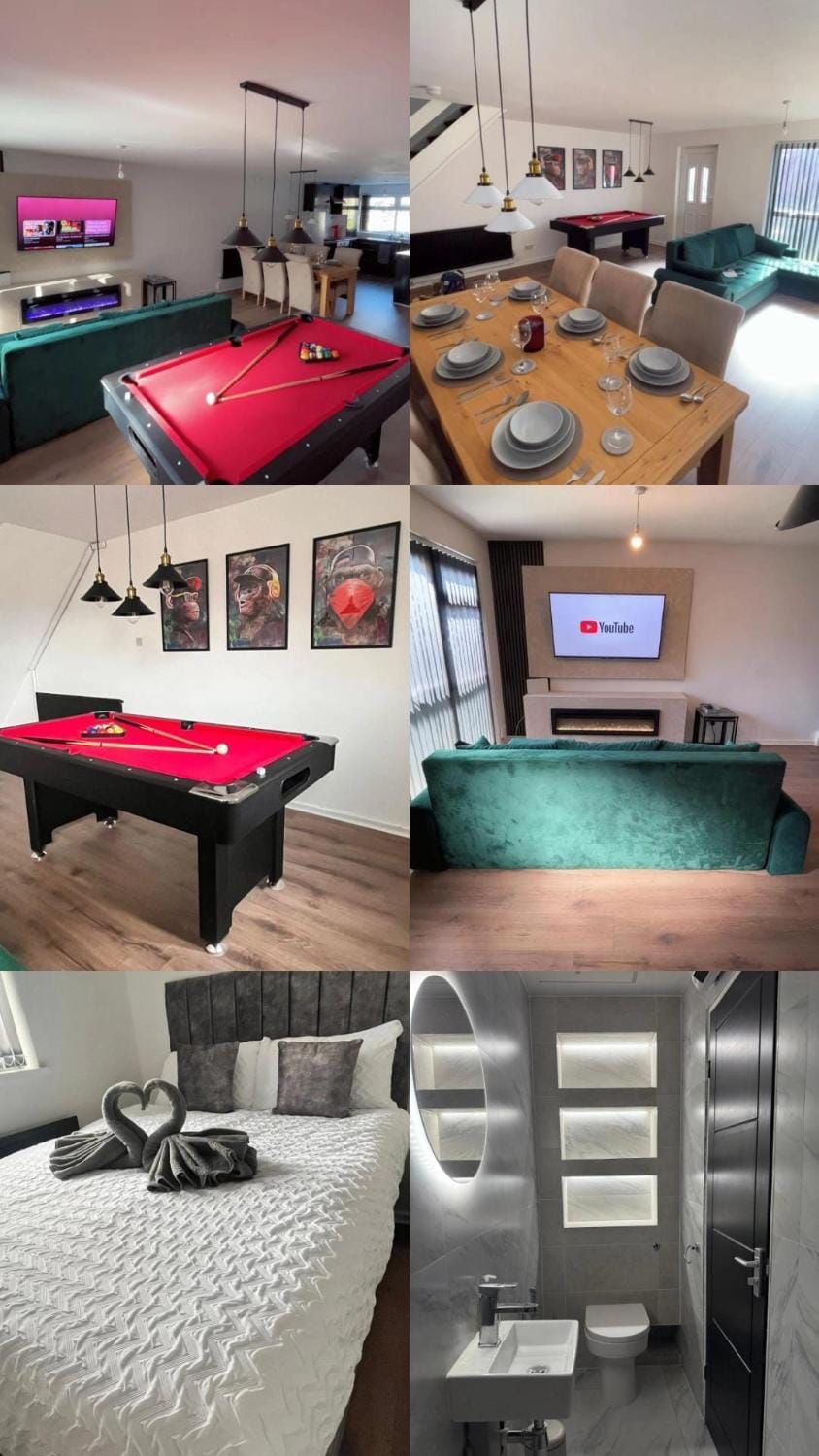 TV and multimedia, Photo of the whole room, Dining area, group of guests, group of guests, Family, Family, Family, Facility for disabled guests