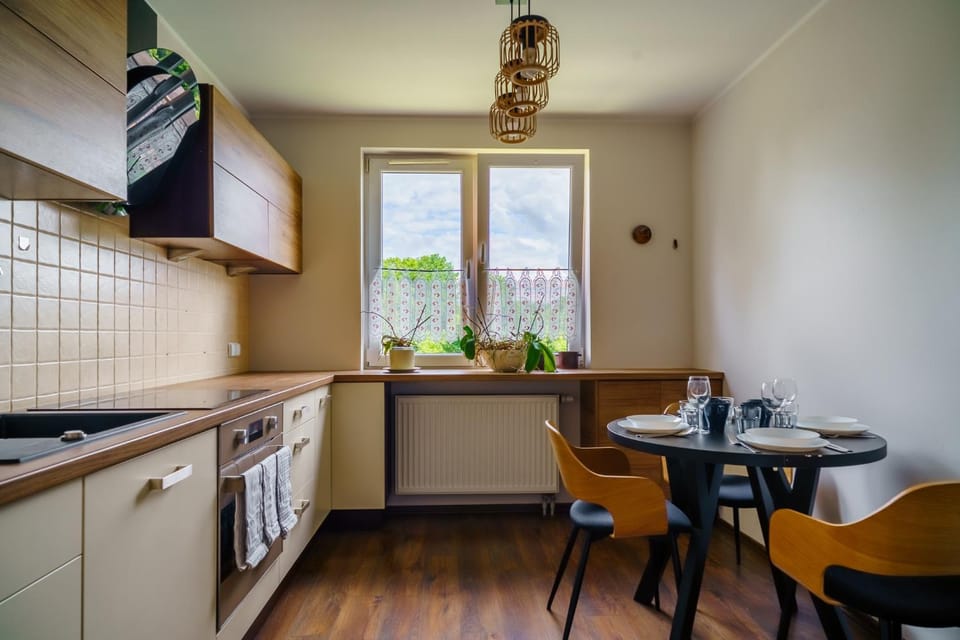 Kitchen or kitchenette, Dining area, oven, stove