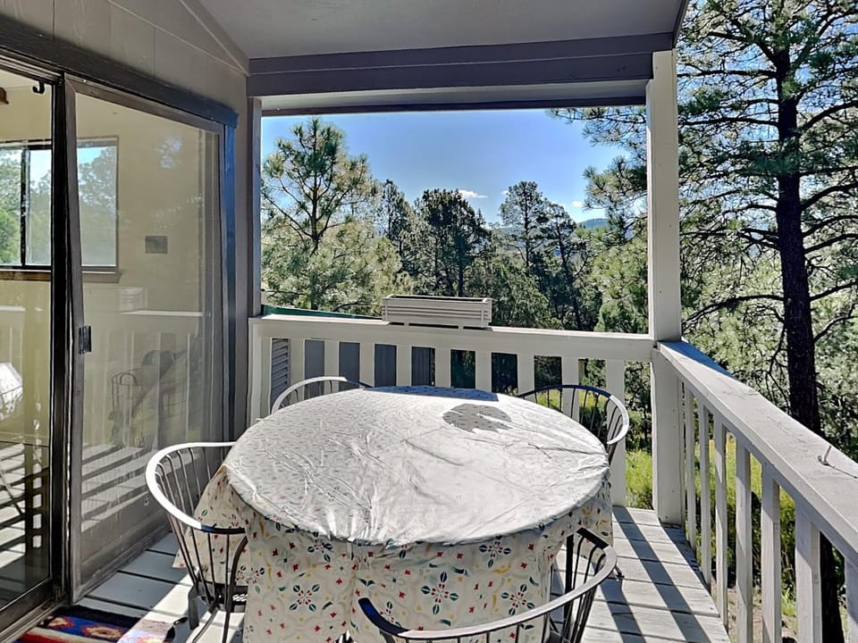 Patio, Natural landscape, Balcony/Terrace, Mountain view
