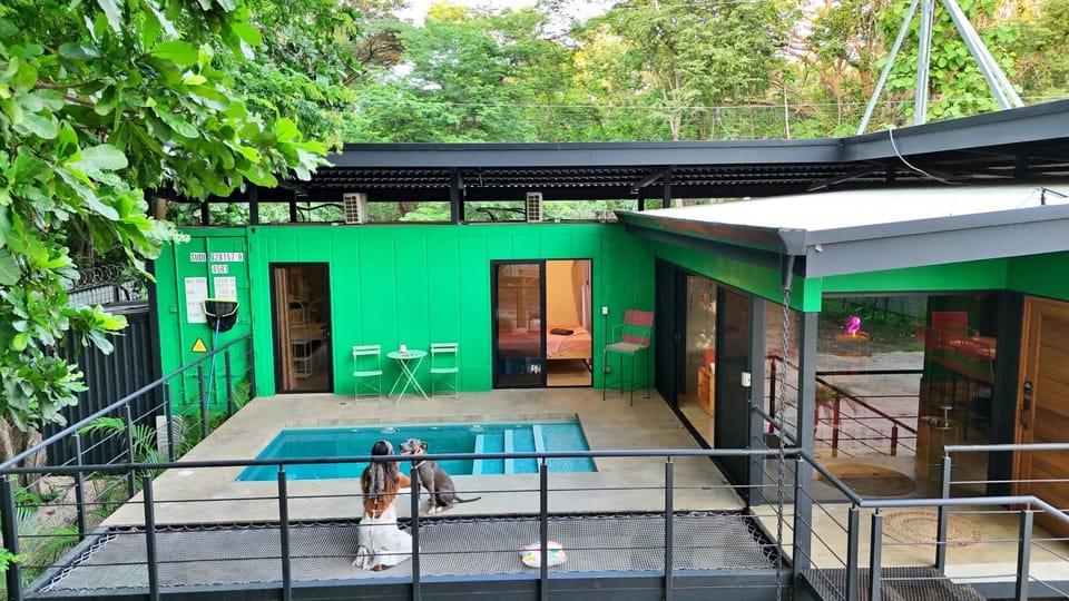 Jungle Container Private Pool 8 Min Avellanas Villa in Costa Rica
