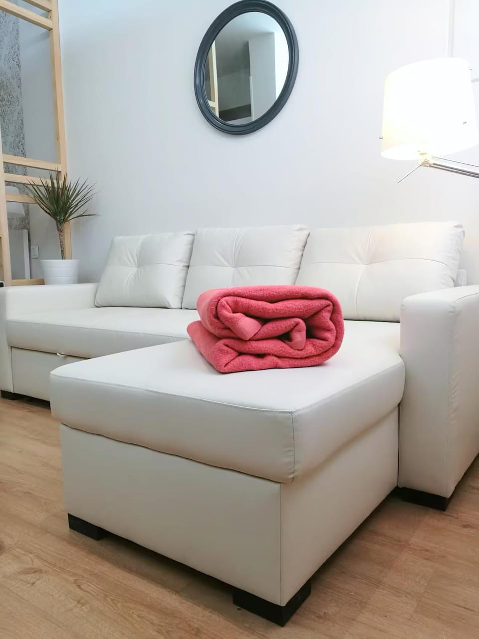 Living room, Seating area, towels