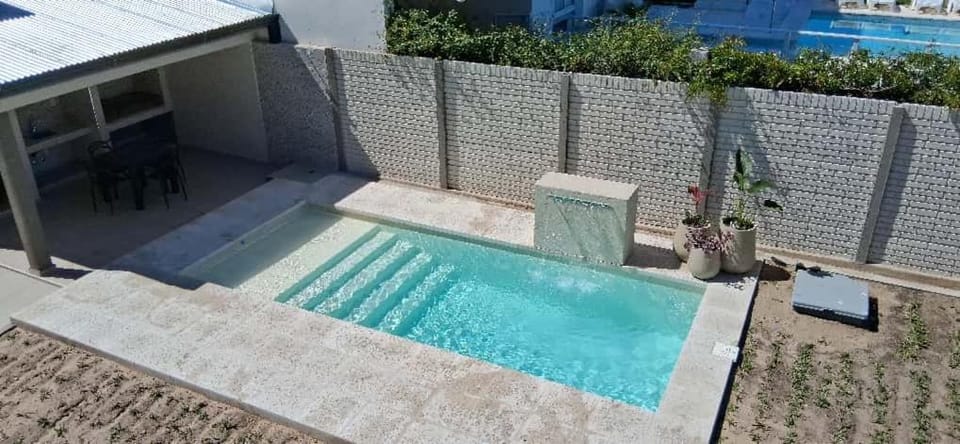 Patio, Garden, Swimming pool