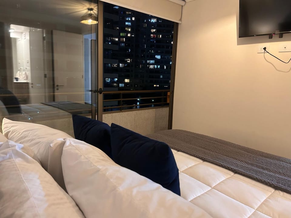 Increible departamento en Macul con laguna navegable Apartment in Santiago
