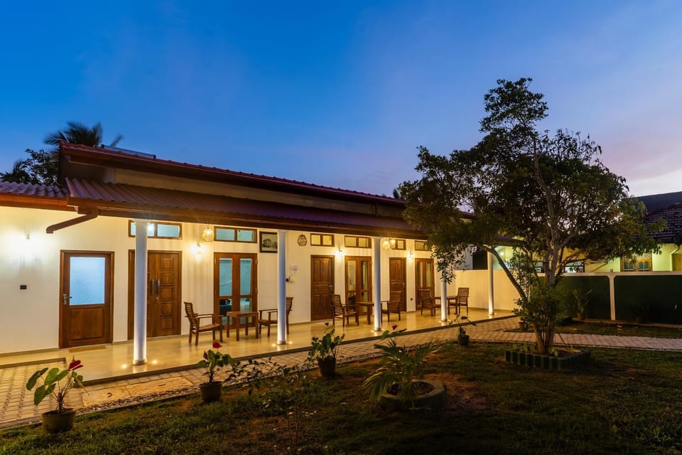 Property building, Day, Night, Garden, Garden view