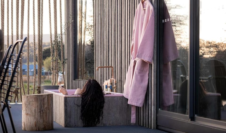 Spring, Summer, View (from property/room), Balcony/Terrace, Mountain view, Open Air Bath