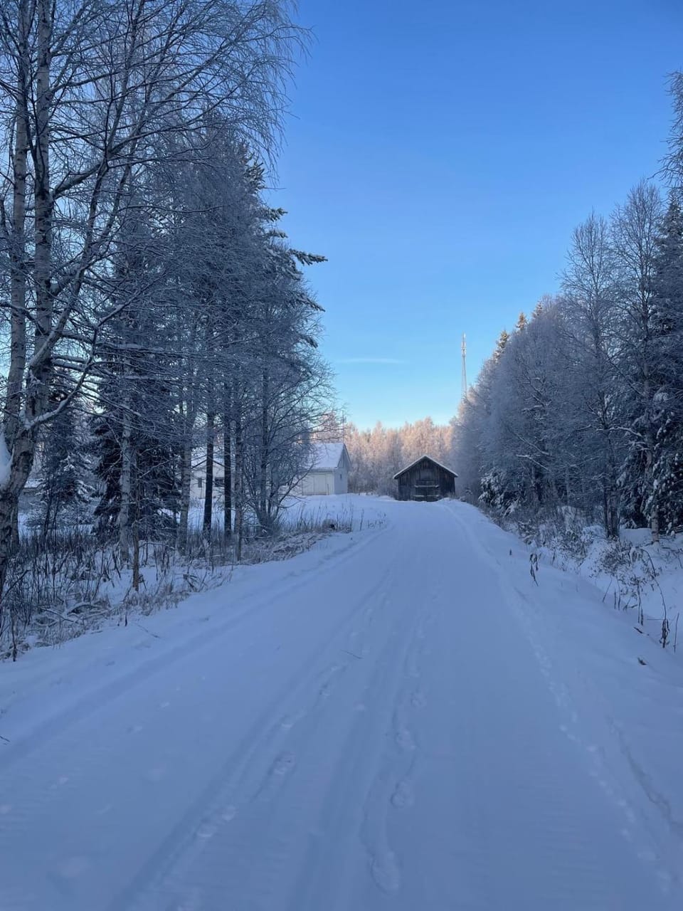 Property building, Day, Winter, Street view, Parking