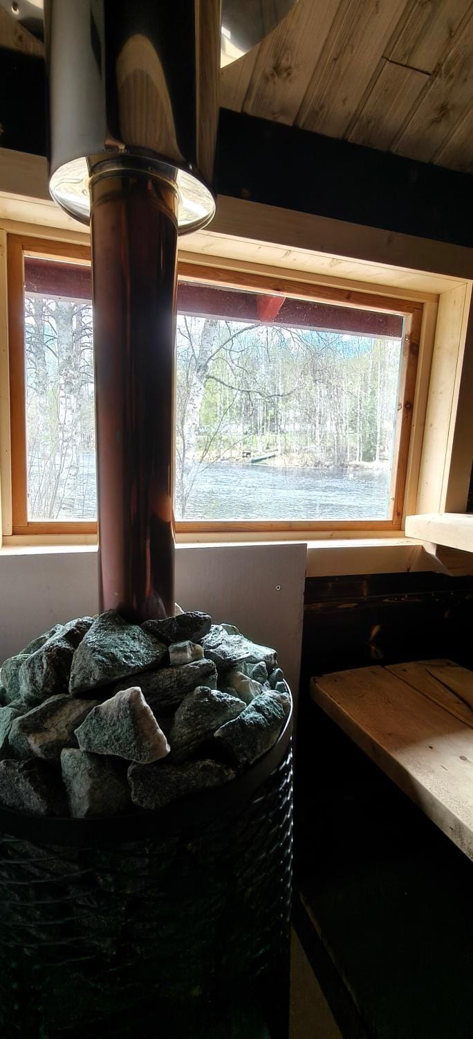 Sauna, River view, River view