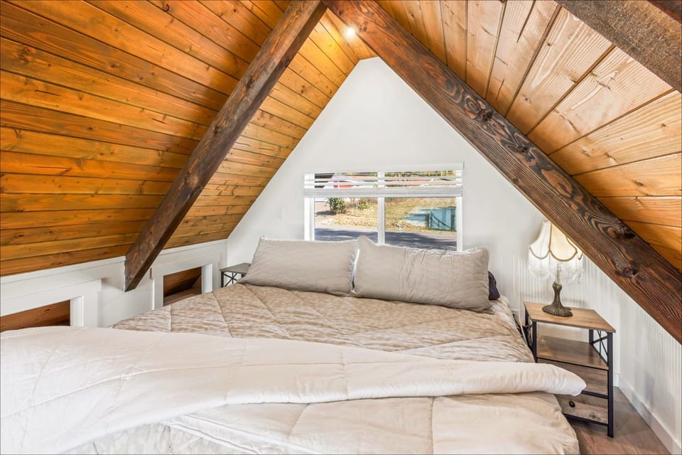 Beautifully Remodeled Beach Front A-Frame Chalet in Shelton
