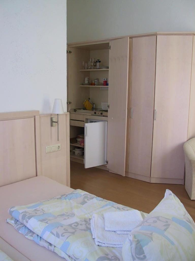 Kitchen or kitchenette, wardrobe