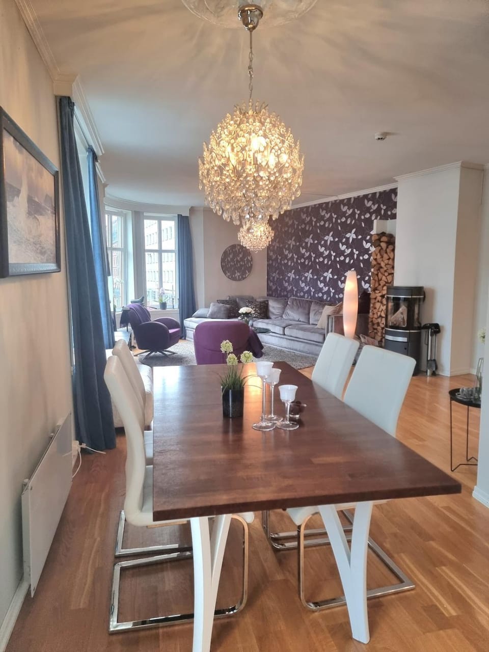 Central, lovely apartment with a unique view Apartment in Bergen