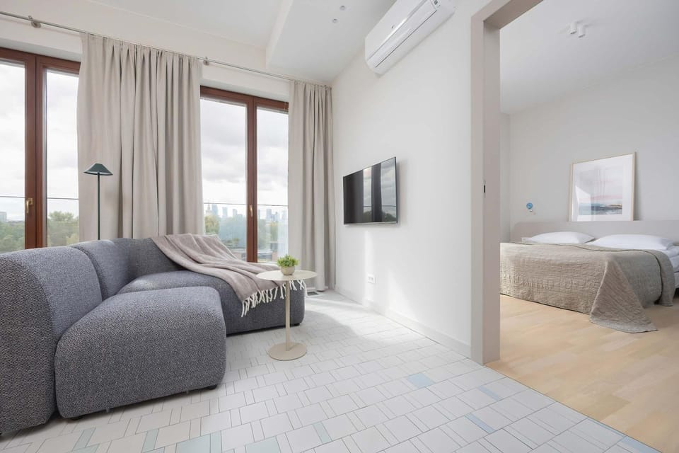 Living room, Bedroom