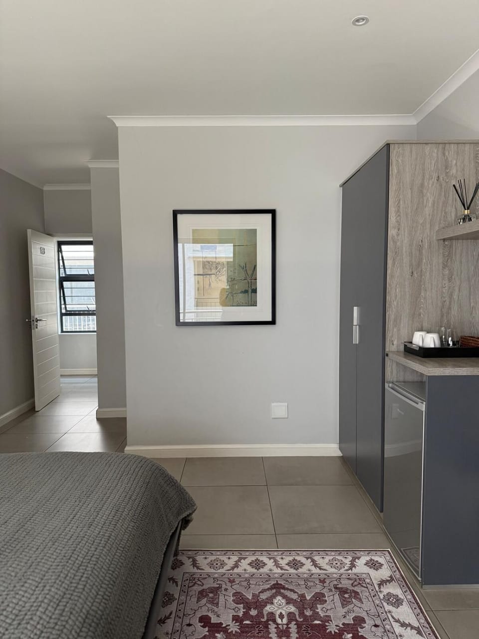 Bed, Bedroom, air conditioner