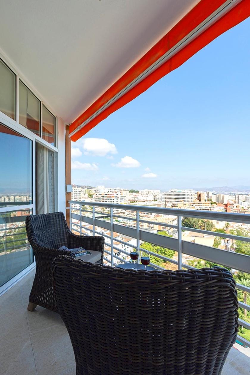 View (from property/room), Balcony/Terrace, Sea view