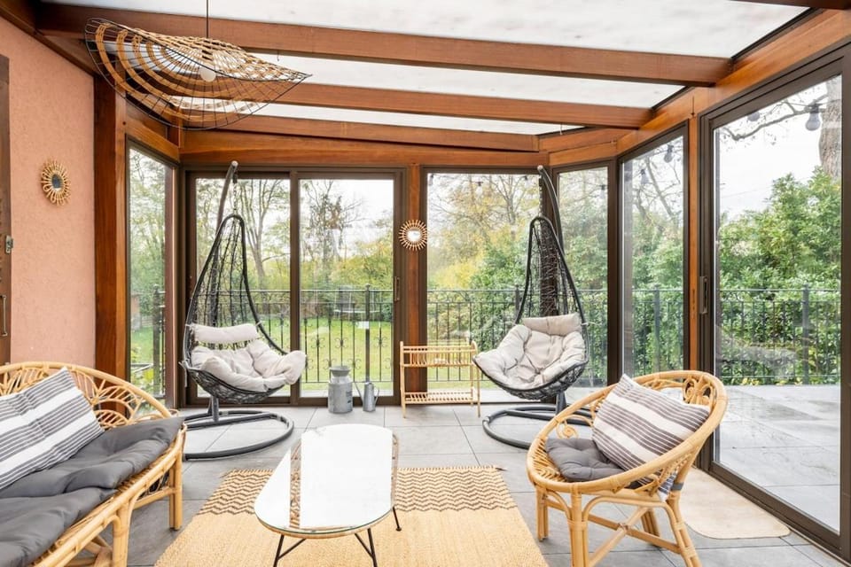 Seating area, Garden view