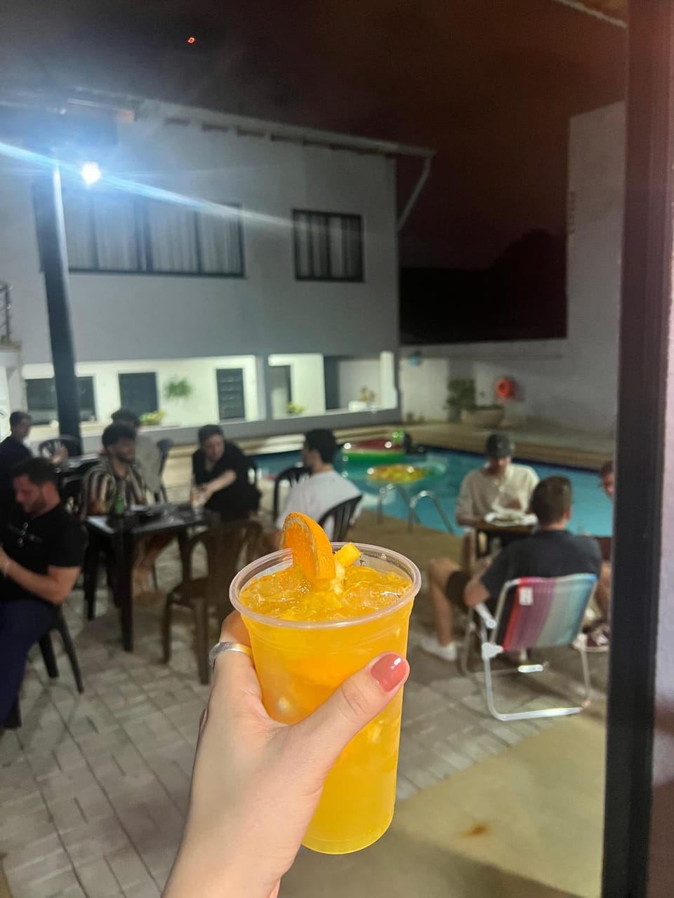 Night, Lounge or bar, Drinks, group of guests
