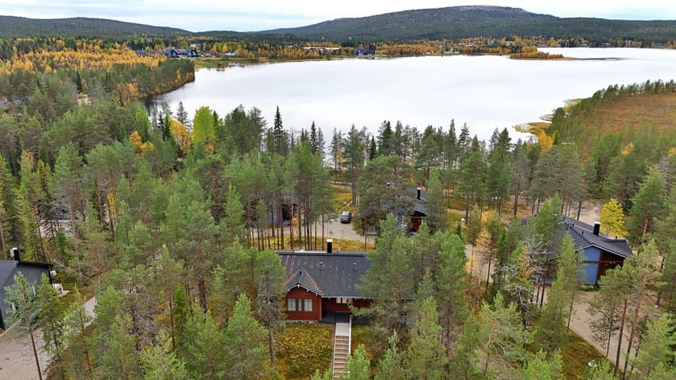 Day, Natural landscape, Bird's eye view, Lake view