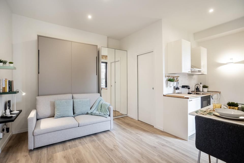 Fondazione Prada - Studio - 350m from the metro Wi-Fi Apartment in Milan
