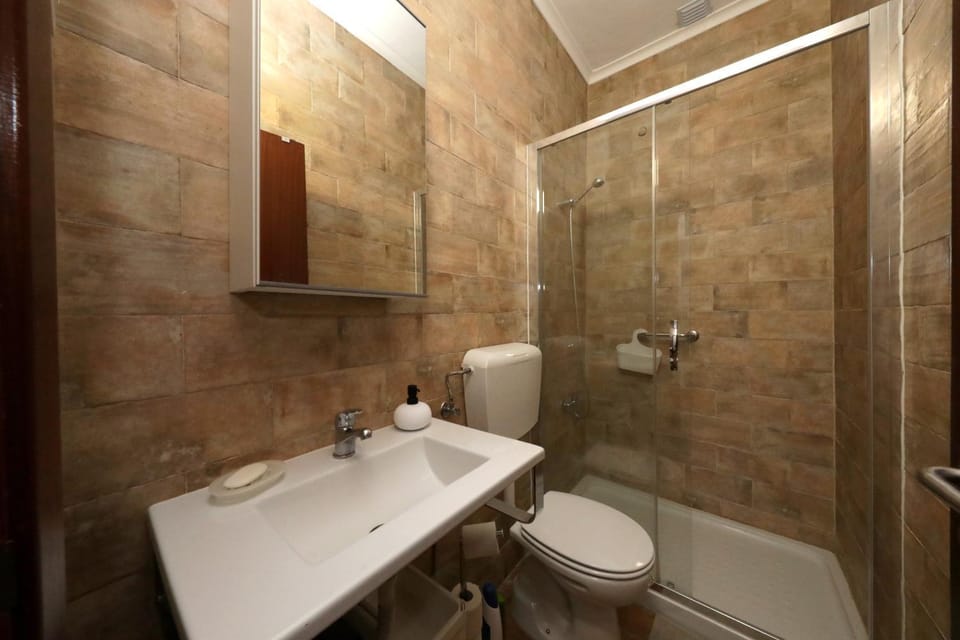 Bathroom, Living room