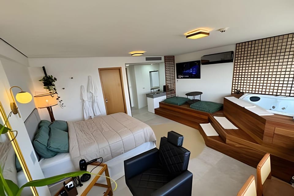 Luxo Boho: Hidro |Alexa |Piscina | Led e + Apartment in Cabo de Santo Agostinho
