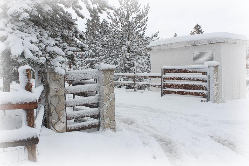 Day, Natural landscape, Winter, On site