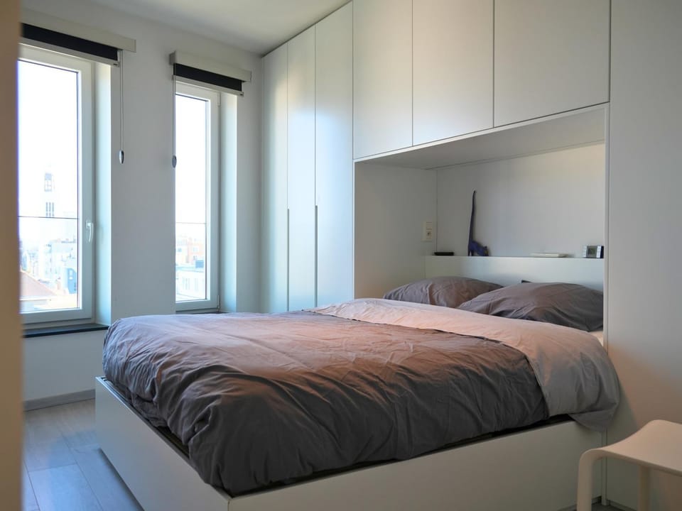 Bed, Photo of the whole room, Bedroom, wardrobe
