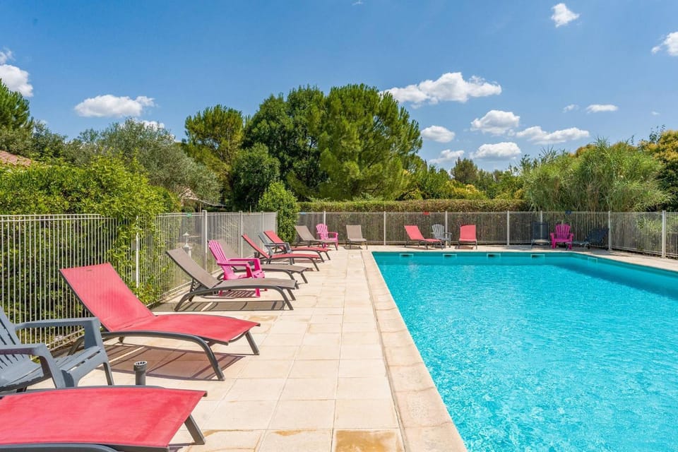 Property building, Living room, Swimming pool