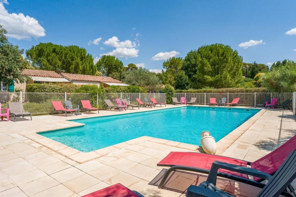 Property building, Living room, Swimming pool