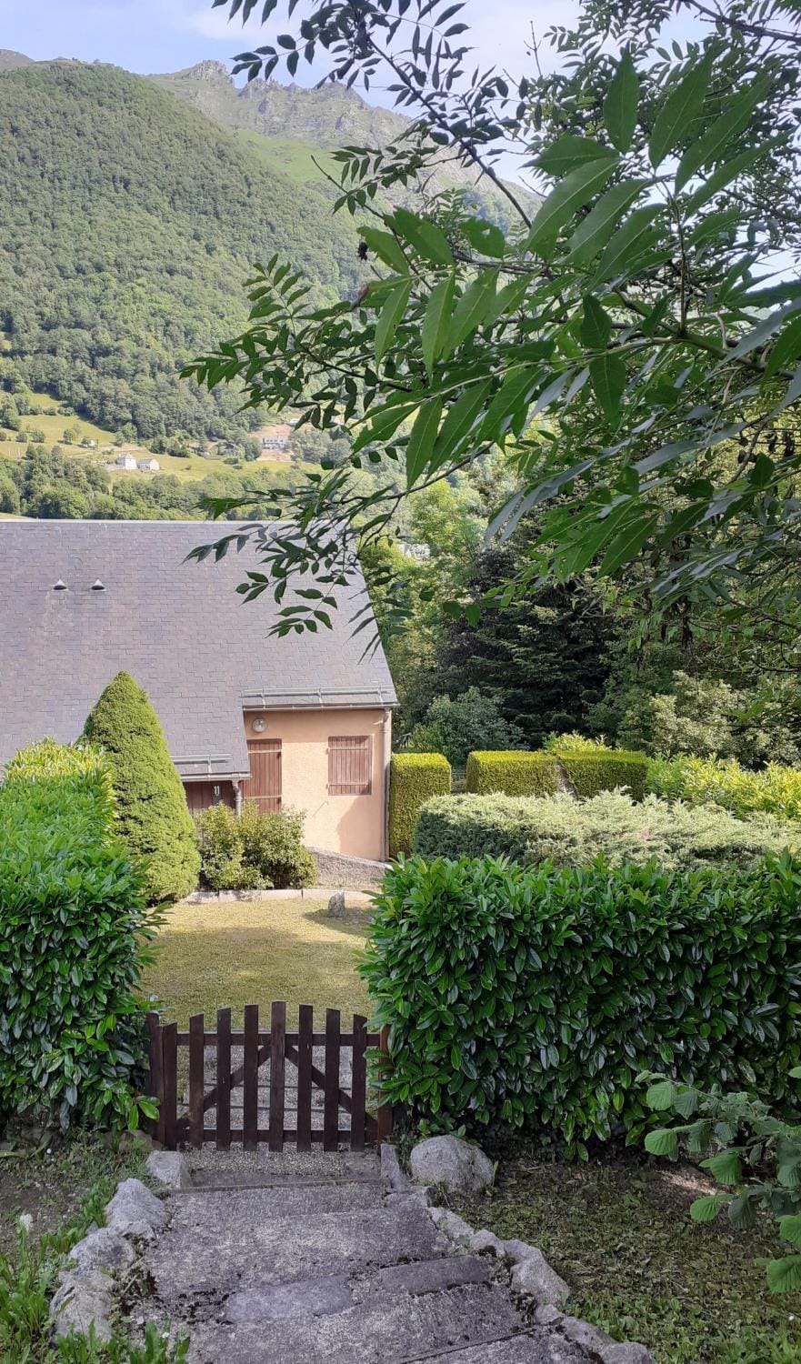 Property building, Garden view