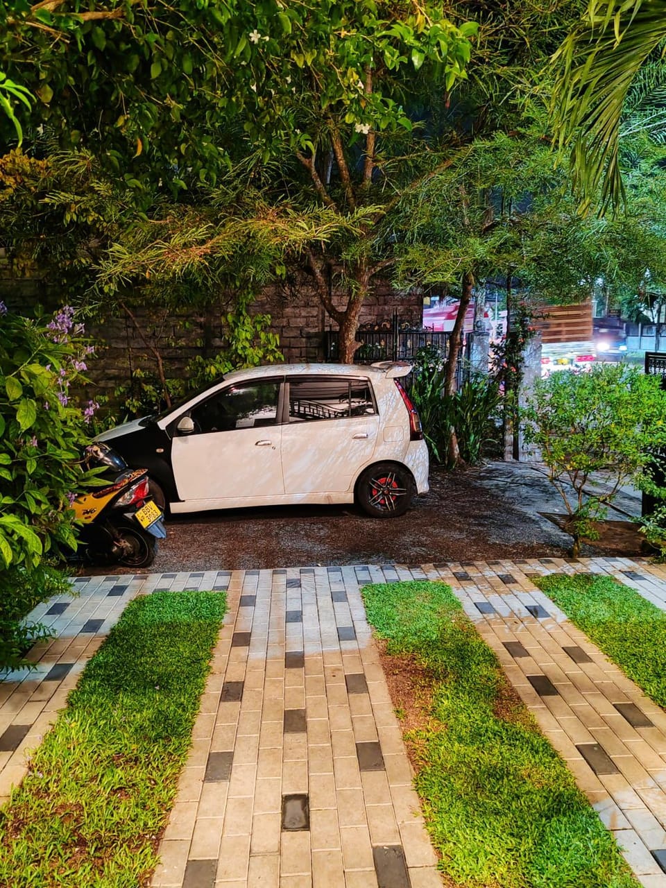 Garden, Garden view, Parking