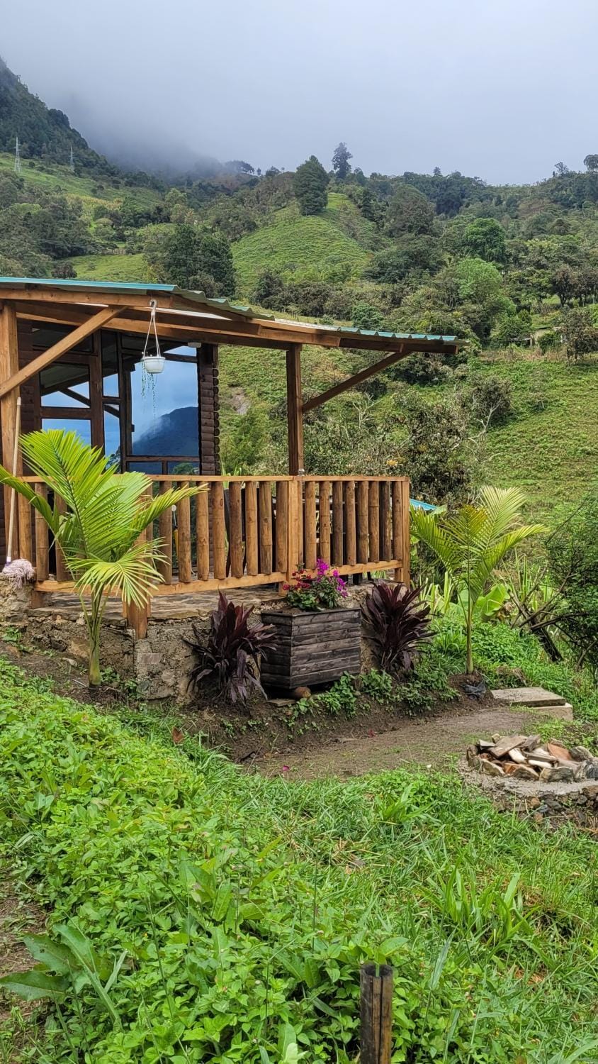 Cabaña small Dharma Campground/ 
RV Resort in Cundinamarca, Colombia