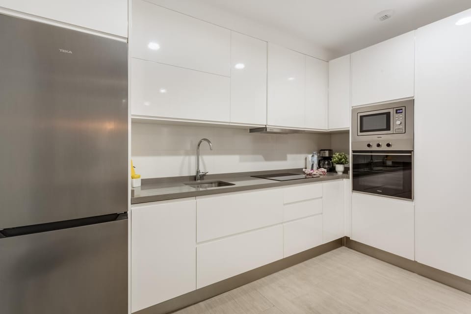 Kitchen or kitchenette, Living room