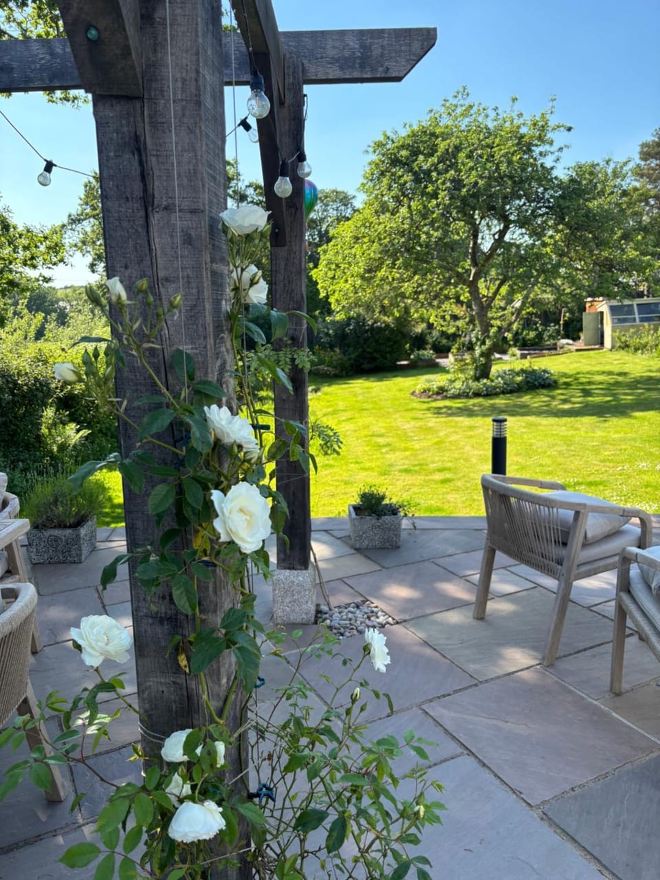 Patio, Garden view