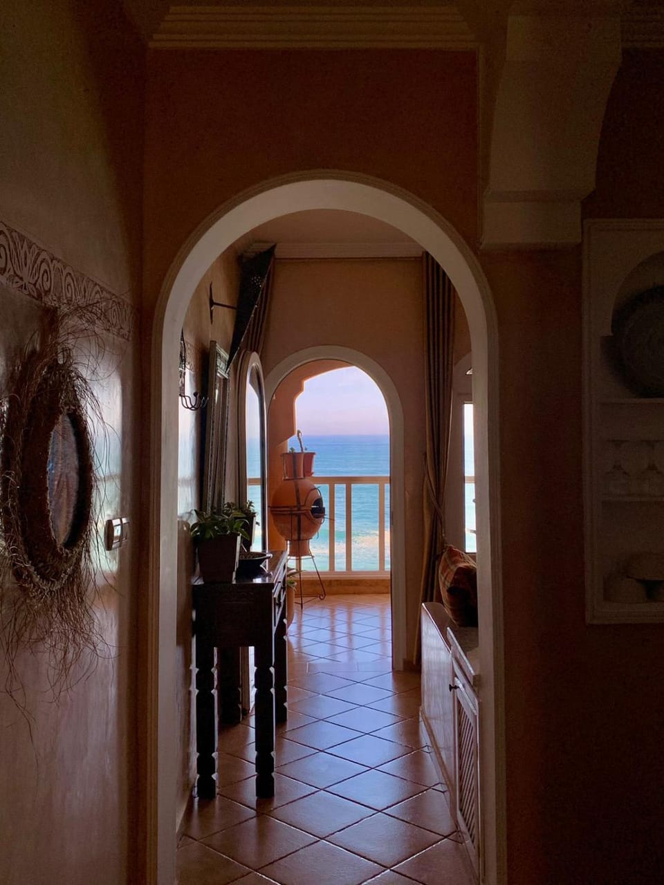 Sea view, kitchen