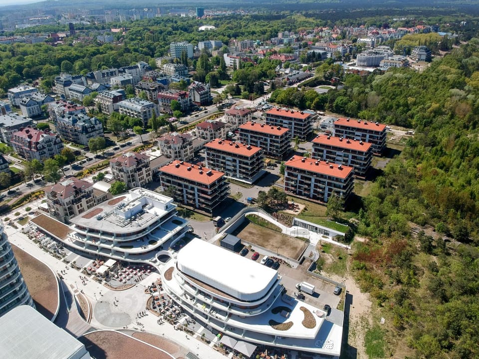 Bird's eye view, City view