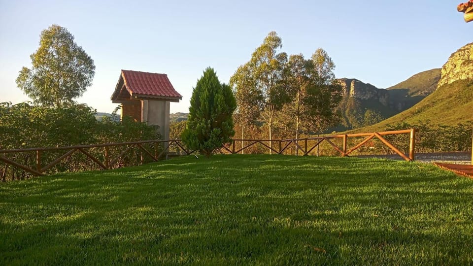 Spring, Day, Natural landscape, Garden, Garden view, Mountain view