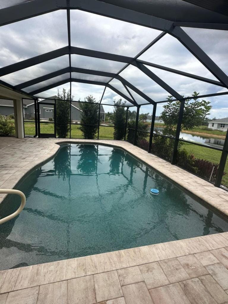 Patio, Natural landscape, Pool view, Swimming pool, Swimming pool