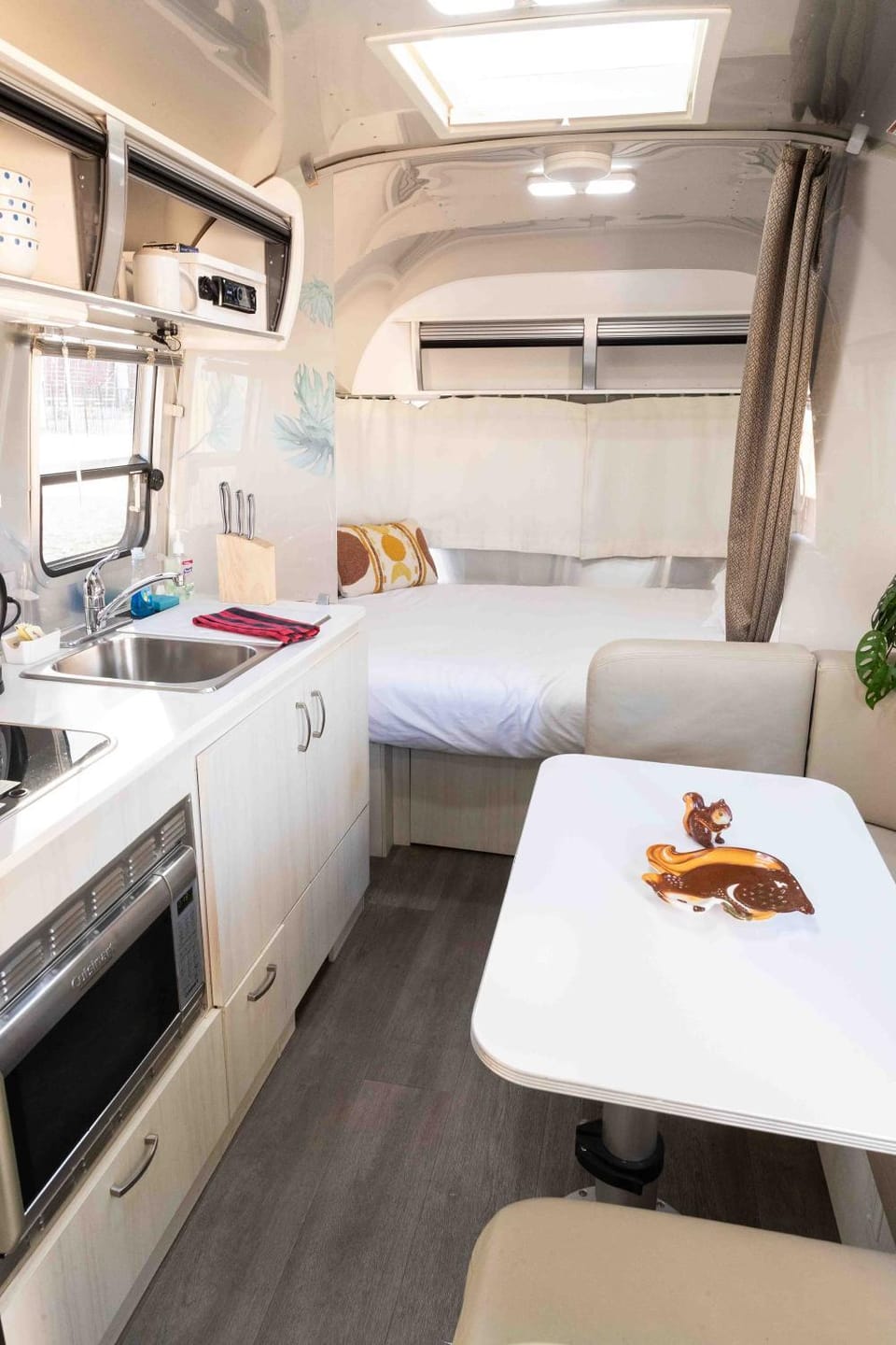 Bed, Kitchen or kitchenette, Dining area