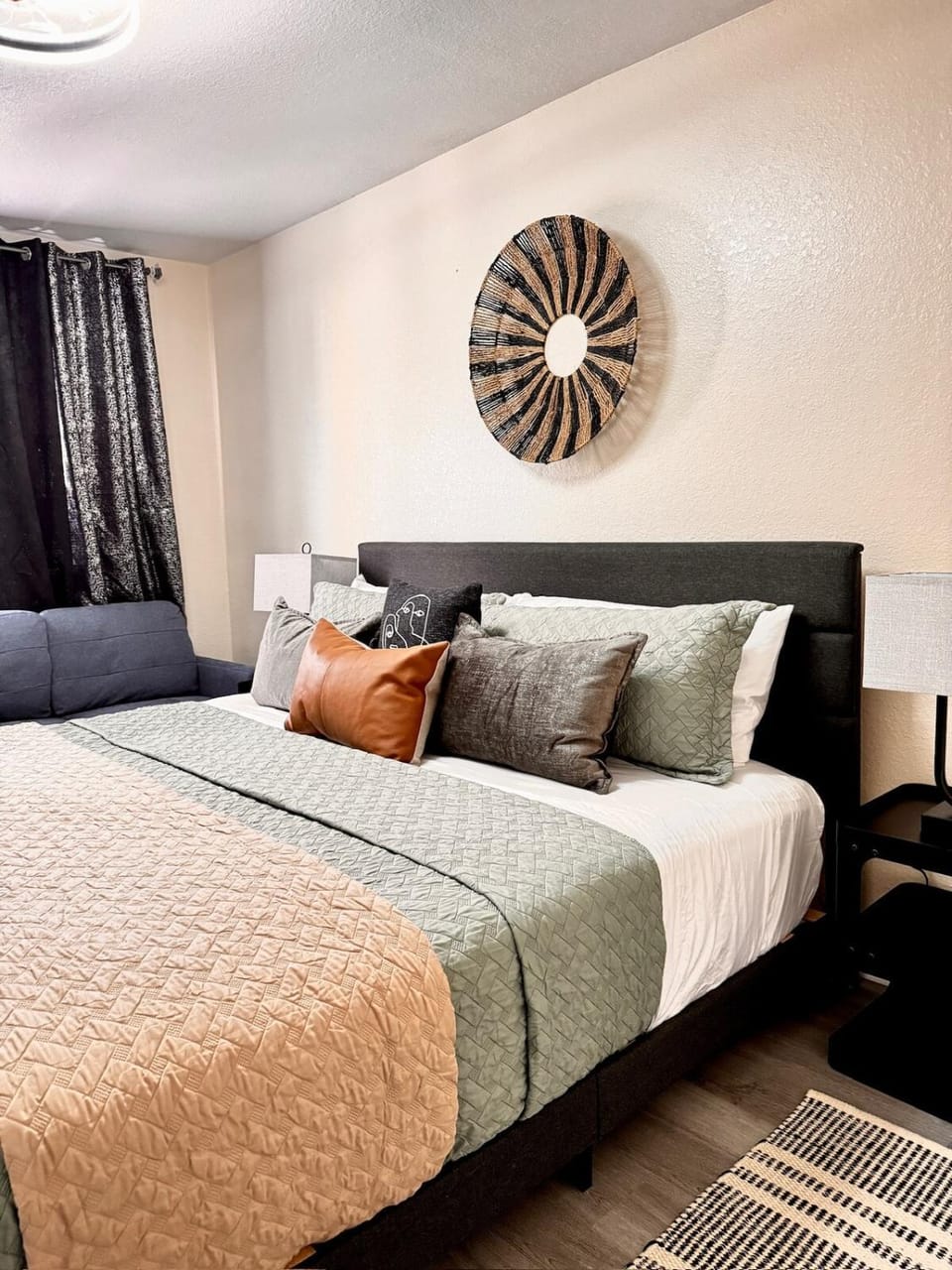 Bed, Bedroom