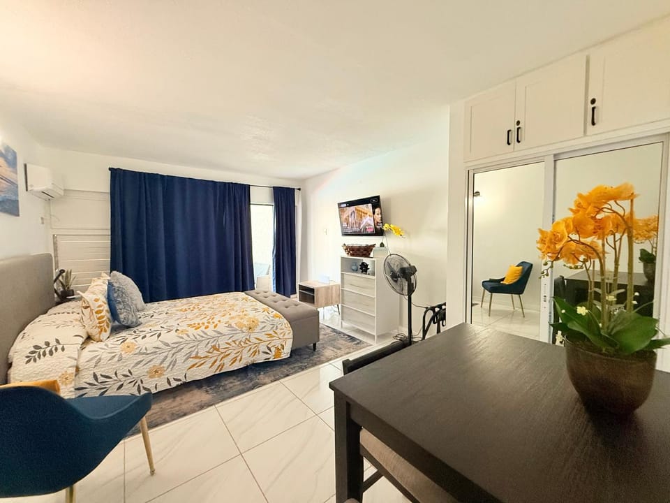 Bed, TV and multimedia, Photo of the whole room, Seating area, Dining area, Bedroom