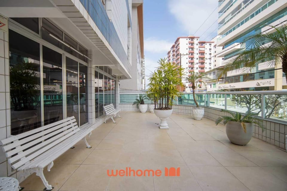 Apto a 600m da Praia do Forte em Praia Grande Apartment in State of São Paulo