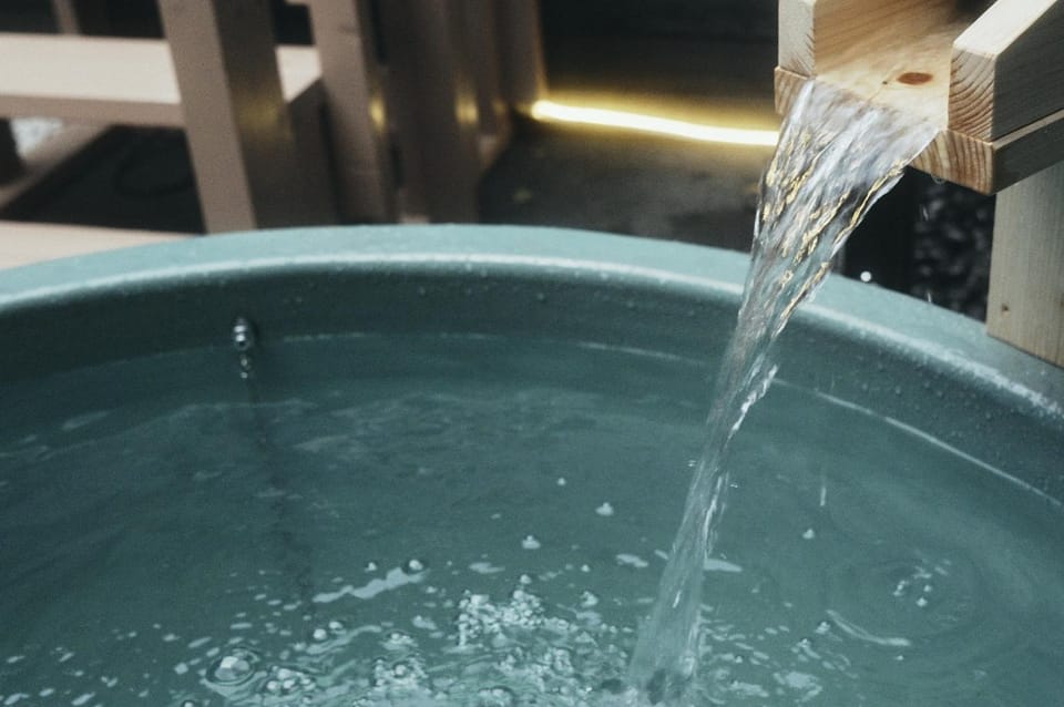 Night, Open Air Bath